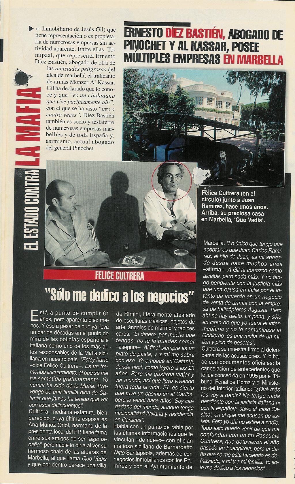  Intervista - Felice Cultrera precisa 